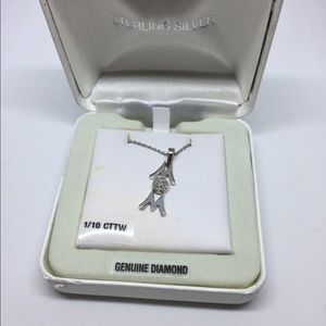 Sterling silver mom necklace brand new